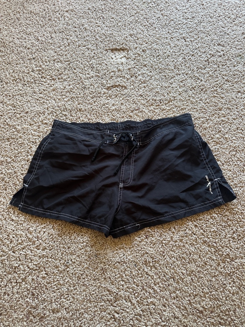 ZeroXposur Black Women's Swim Board Shorts